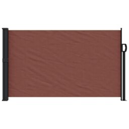 Berkfield Home Retractable Side Awning Brown 120x500 cm - thumbnail 3