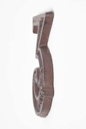 Homescapes Cast Iron House number, 3 in Brown - thumbnail 3