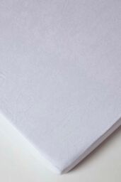 Homescapes Waterproof Terry Towelling Mattress Protector in White - Size: Double - thumbnail 3