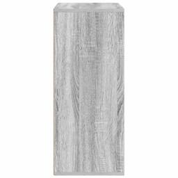 Berkfield Home Decorative Book Cabinet Grey Sonoma 60x30x71.5 cm Engineered Wood - thumbnail 5