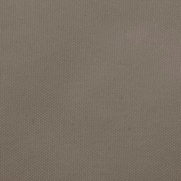 Berkfield Home Sunshade Sail Oxford Fabric Rectangular 6x7 m Taupe in Beige - thumbnail 3