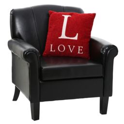 Orsina Love Words Cushion in Red - thumbnail 3