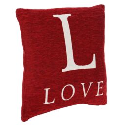 Orsina Love Words Cushion in Red - thumbnail 2