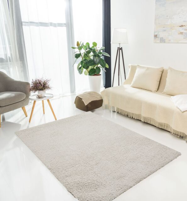 DS Living Cloud Luxe Area Rug - Two Sizes & Colours Available in Silver - Size: 120 cm x 160 cm - image 1