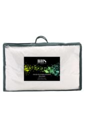 BHS All Natural Duck Feather & Down Pillow Pair in White - Size: Double - thumbnail 2