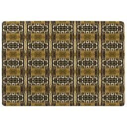 Benjamin Tate Design Portuguese Ethnic Tiles Azulejos Rug in Natural - Size: Large - thumbnail 1