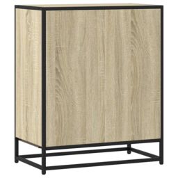 Berkfield Home Sideboard Sonoma Oak 62x35x76 cm Engineered Wood in Brown - Size: 62 x 35 x 76 cm - thumbnail 6