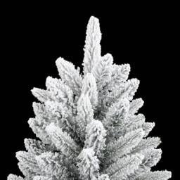 Berkfield Home Artificial Christmas Tree with Flocked Snow 120 cm PVC&PE in White - thumbnail 5
