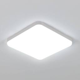 Goeco LED Ceiling Light 36W 6500K for Bathroom Kitchen Living Room Bedroom in White - thumbnail 1
