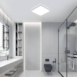 Goeco LED Ceiling Light 36W 6500K for Bathroom Kitchen Living Room Bedroom in White - thumbnail 2