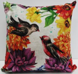 Rapport Home Secret Garden Cushion Cover (43x43 cm) Multi - Size: 43 cm x 43 cm - thumbnail 1