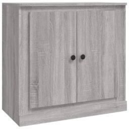 Berkfield Home Sideboard Grey Sonoma 70x35.5x67.5 cm Engineered Wood - thumbnail 3