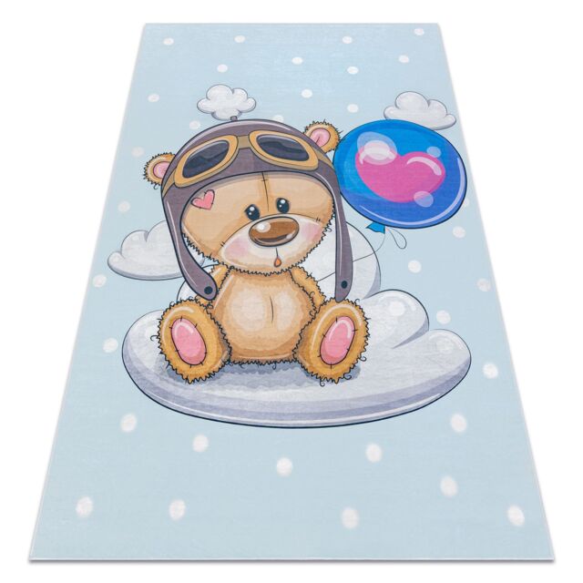 RugsX Bambino Rug in Blue - Size: 140 cm x 200 cm - image 1
