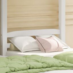 Matteo Bunk Bed Triple Sleeper With Side Ladder For Children & Teens 3FT in White - Size: Double - thumbnail 7