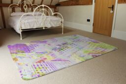 Benjamin Tate Design London Roof Tops Rug in Natural - Size: Large - thumbnail 3