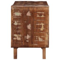 Berkfield Home TV Cabinet 105x46x32 cm Solid Wood Reclaimed in Brown - Size: 105 x 46 x 32 cm - thumbnail 3