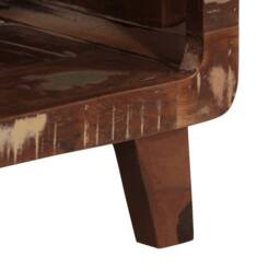 Berkfield Home TV Cabinet 105x46x32 cm Solid Wood Reclaimed in Brown - Size: 105 x 46 x 32 cm - thumbnail 5