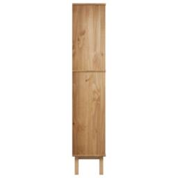 Berkfield Home Beautiful Bookcase OTTA with 2 Drawers Brown Solid Wood Pine - thumbnail 4