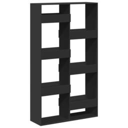 Berkfield Home Classic Bookcase Black 100x33x175 cm Engineered Wood - Size: 100 x 33 x 175 cm - thumbnail 6