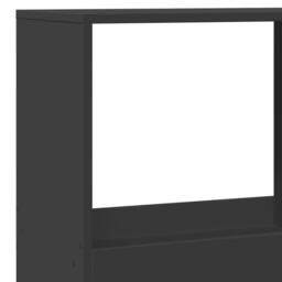 Berkfield Home Classic Bookcase Black 100x33x175 cm Engineered Wood - Size: 100 x 33 x 175 cm - thumbnail 7