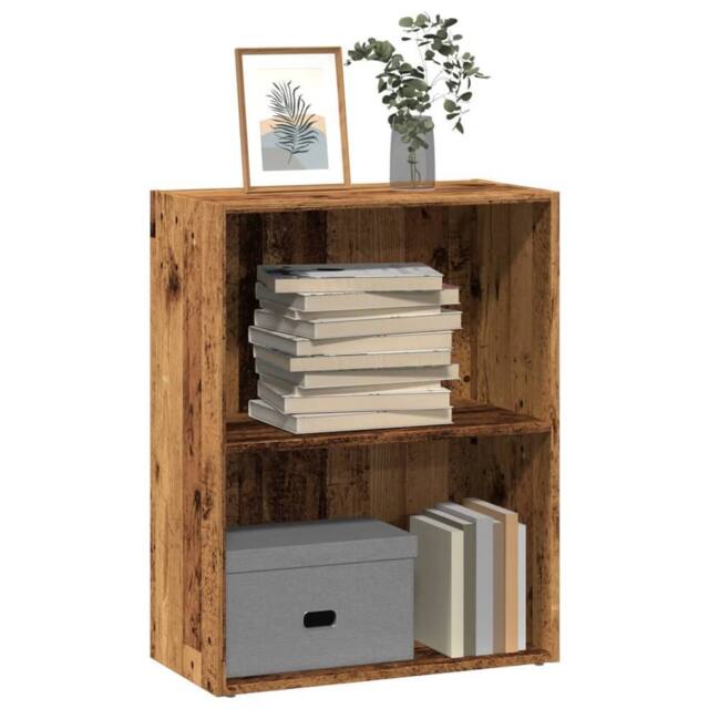 Berkfield Home Bookcase Old Wood 60x30x77 cm Engineered Wood in Brown - Size: 60 x 30 x 77 cm - image 1