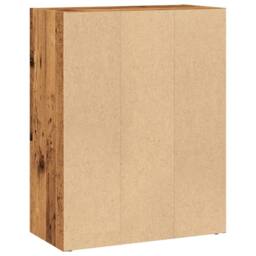Berkfield Home Bookcase Old Wood 60x30x77 cm Engineered Wood in Brown - Size: 60 x 30 x 77 cm - thumbnail 6