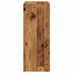Berkfield Home Bookcase Old Wood 60x30x77 cm Engineered Wood in Brown - Size: 60 x 30 x 77 cm - thumbnail 5