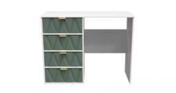 Ready Assembled 2 U Dallas 4 Drawer Vanity (Ready Assembled) in Green - thumbnail 2
