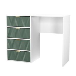 Ready Assembled 2 U Dallas 4 Drawer Vanity (Ready Assembled) in Green - thumbnail 5