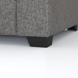 Furnishings For Less UK Hartley Grey or Beige 3 Seater Sofa Full Back Tufted Cushions - thumbnail 6