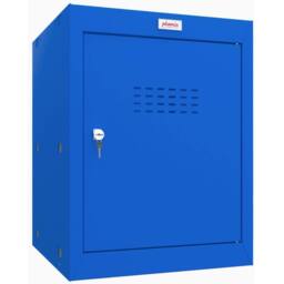 Phoenix Safe Company Blue Cube Locker with Key Lock, CL0544BBK, 66 Liters - Size: 500mm - thumbnail 1