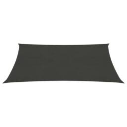 Berkfield Home Sunshade Sail 160 g/m ² Anthracite 3.5x4.5 m HDPE in Black - thumbnail 2