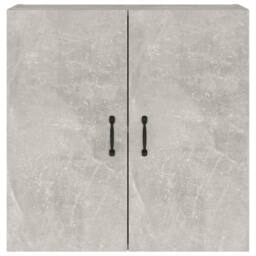 Berkfield Home Wall Cabinet Concrete Grey 60x31x60 cm Engineered Wood - Size: 60 x 31 x 60 cm - thumbnail 5