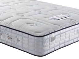 Sareer Furniture Limited Sareer Pocketo 2000 Pocket Sprung Mattress in White - Size: Single - thumbnail 1