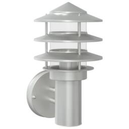 Berkfield Home Outdoor Wall Light Silver Stainless Steel - thumbnail 3