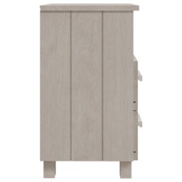 Berkfield Home Bedside Cabinets HAMAR 2 pcs White 40x35x62 cm Solid Wood - Size: 40 x 35 x 62 cm - thumbnail 5