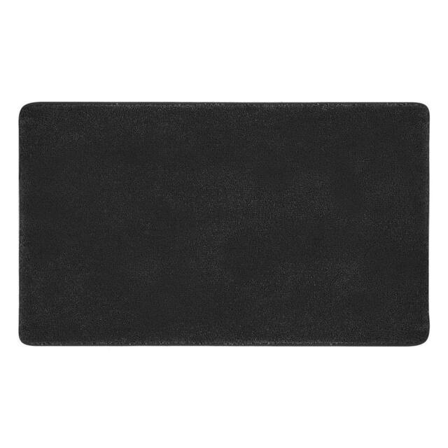 KORVIXA Large Indoor Door Mat Non Slip in Black - Size: 100 cm diameter - image 1
