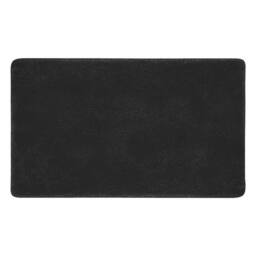 KORVIXA Large Indoor Door Mat Non Slip in Black - Size: 100 cm diameter - thumbnail 1