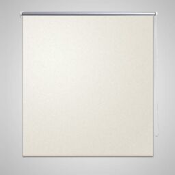 Berkfield Home Roller Blind Blackout 80 x 230 cm Off-White in White