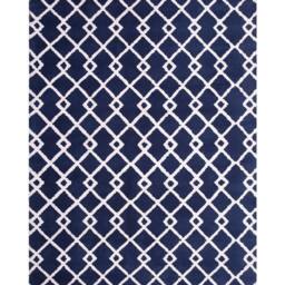 Wyld and Coco Azure Geometric Area Rug - Blue 140 x 200 cm - Hand-Tufted Polyester - Size: 140 cm x 200 cm - thumbnail 2