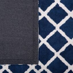 Wyld and Coco Azure Geometric Area Rug - Blue 140 x 200 cm - Hand-Tufted Polyester - Size: 140 cm x 200 cm - thumbnail 6