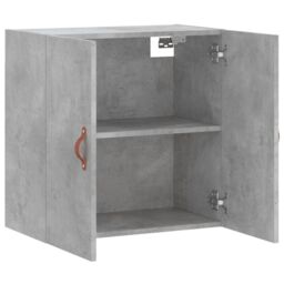 Berkfield Home Wall Cabinet Concrete Grey 60x31x60 cm Engineered Wood - Size: 60 x 31 x 60 cm - thumbnail 6