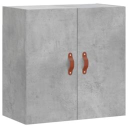 Berkfield Home Wall Cabinet Concrete Grey 60x31x60 cm Engineered Wood - Size: 60 x 31 x 60 cm - thumbnail 2
