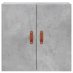 Berkfield Home Wall Cabinet Concrete Grey 60x31x60 cm Engineered Wood - Size: 60 x 31 x 60 cm - thumbnail 5