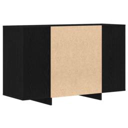 Berkfield Home Sideboard Black Oak 120x41x75 cm Engineered Wood - Size: 120 x 41 x 75 cm - thumbnail 8