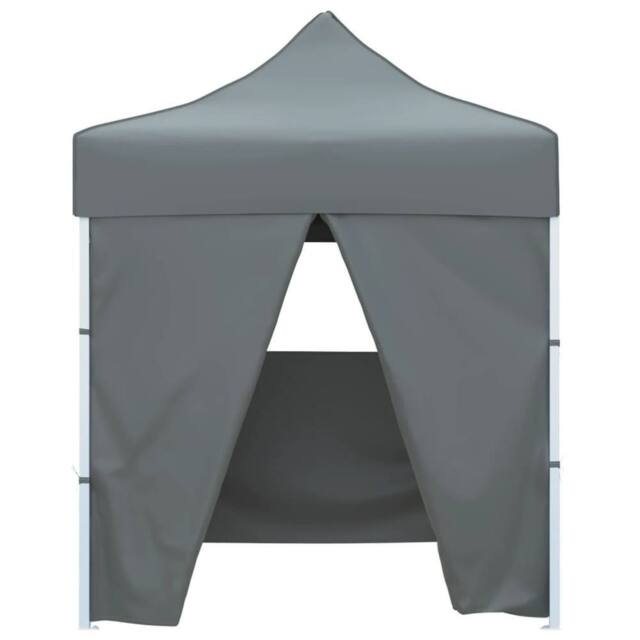 Berkfield Home Professional Folding Party Tent with 4 Sidewalls 3x6 m Steel Anth… in Dark Grey - image 1