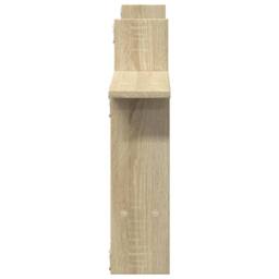 Berkfield Home Wall Shelves 2 pcs Sonoma Oak 50x12x50 cm Engineered Wood in Light Tan - Size: 50 x 12 x 50 cm - thumbnail 5