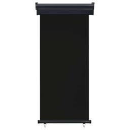 Berkfield Home Stylish Balcony Side Awning 85x250 cm Black - thumbnail 3
