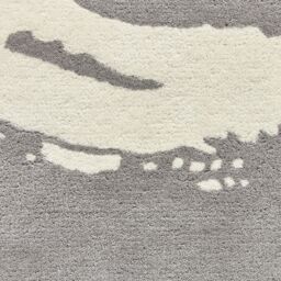 The Rug Shop UK Grey Handmade Wool Modern Plain Abstract Easy to Clean Area Rug - Size: 150 cm x 230 cm - thumbnail 2