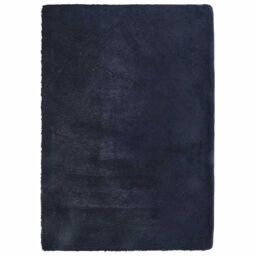 Berkfield Home Shaggy Rug High Pile NAVARRA Navy 240x340 cm Polyester in Blue - Size: Medium - thumbnail 2